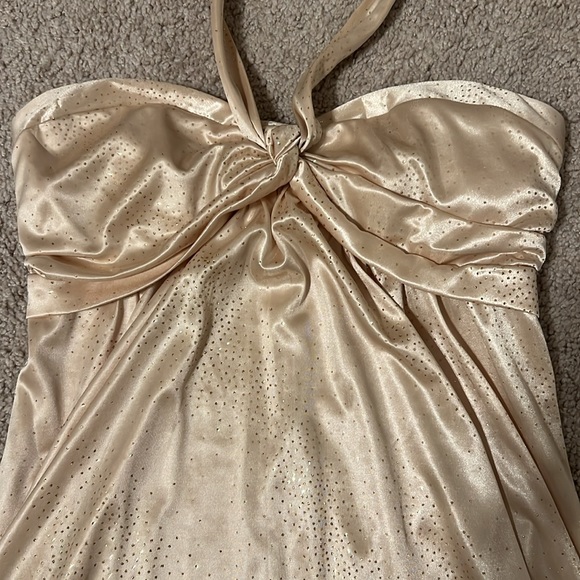 City Triangle Halter Dress - Junior Size Medium - Picture 4 of 6